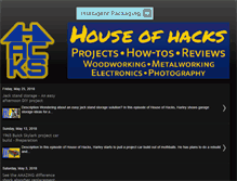 Tablet Screenshot of house-of-hacks.com
